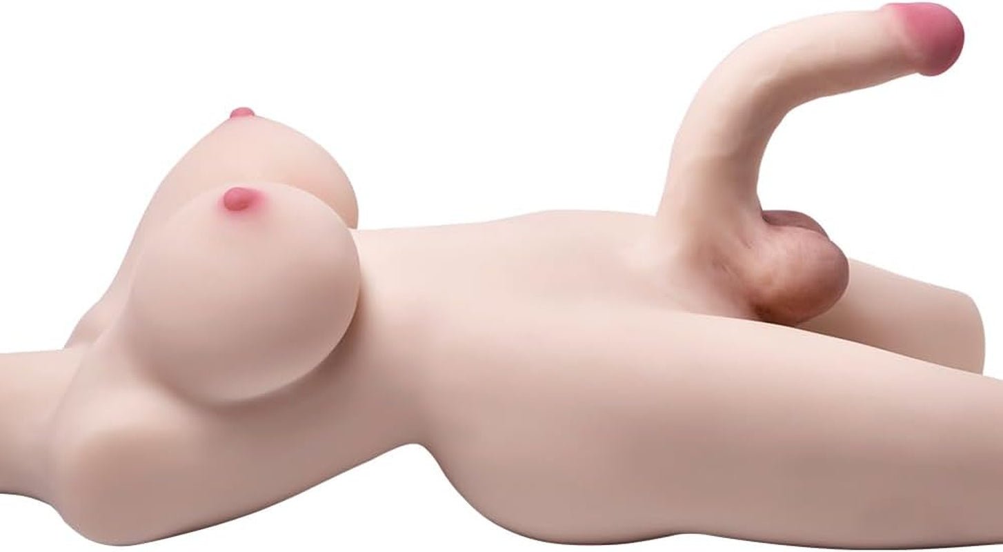 FlexMuse Trans Sex Doll Torso 3-in-1 Flexible TPE