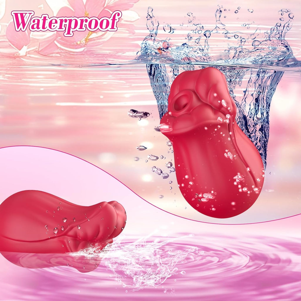 LustrelleX Clit Sucker Wand 9 Suction 6 Vibration Waterproof