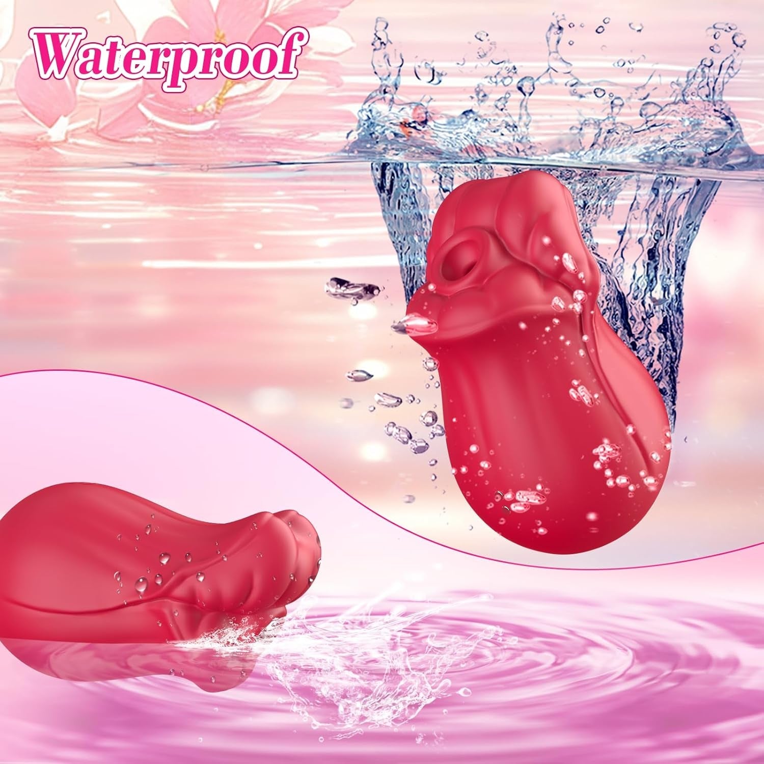 LustrelleX Clit Sucker Wand 9 Suction 6 Vibration Waterproof
