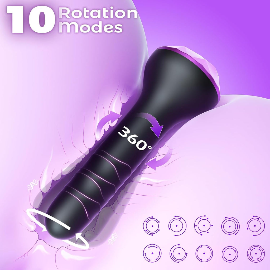 DualSpin Rotating Vibrating Prostate Massager