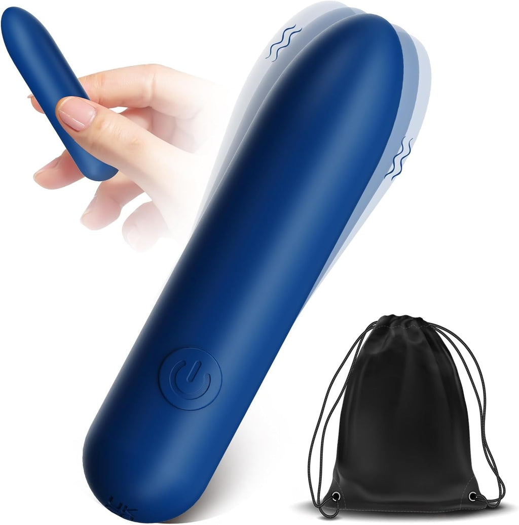 SilkCore Mini Bullet Vibrator 10 Modes Waterproof Rechargeable