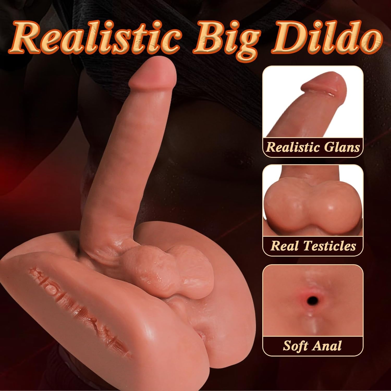 CoreviaX Male Sex Doll Torso 7in Dildo 4.6LB
