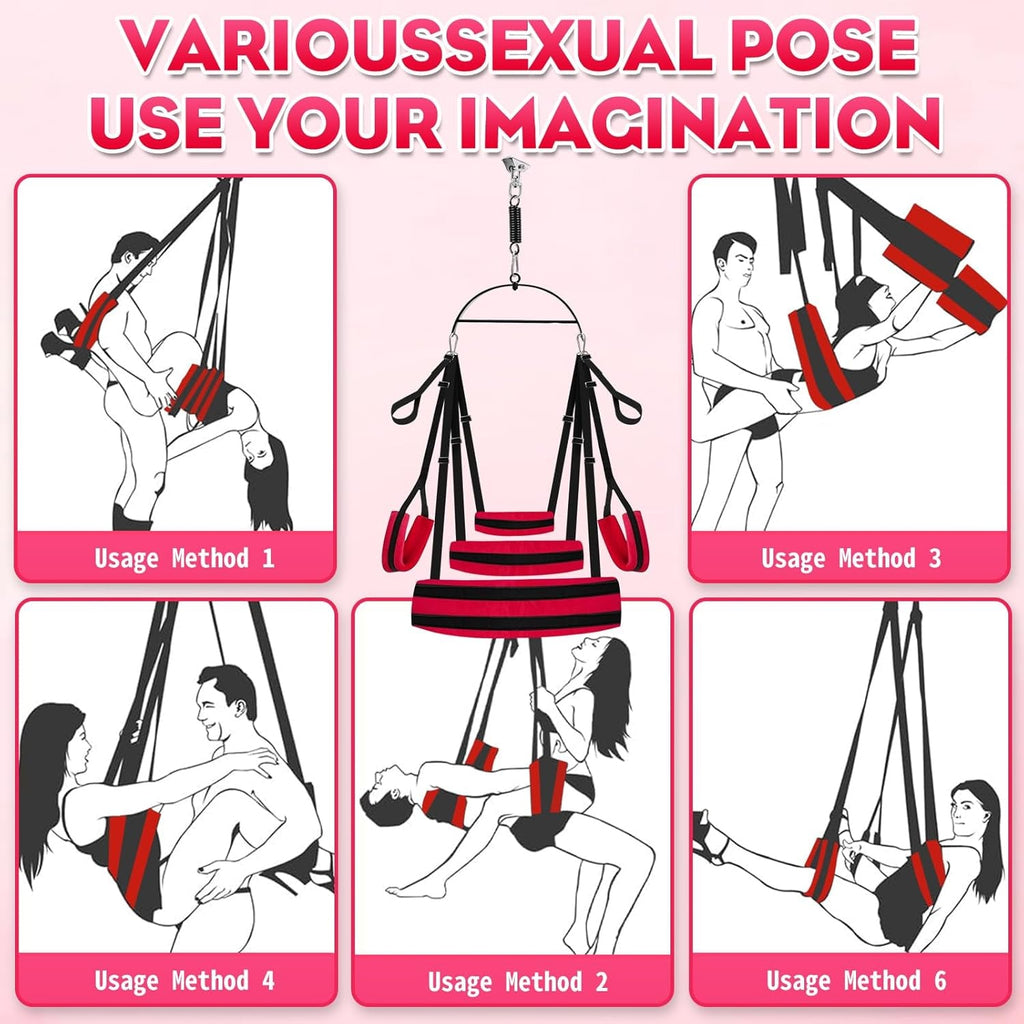 OrbitLift 360° Rotating Sex Swing 800lb