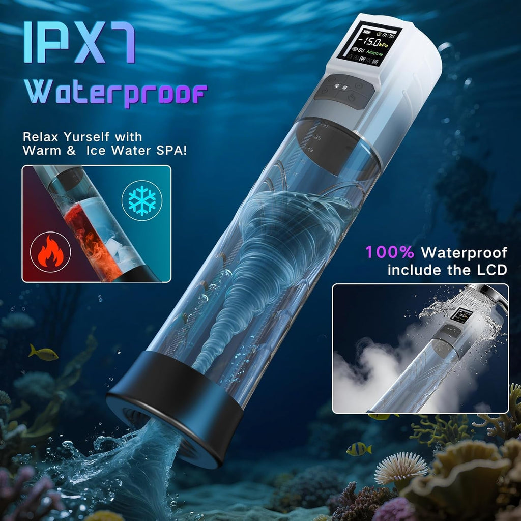 AdaptiX Penis Pump 6 Modes Adaptive LCD