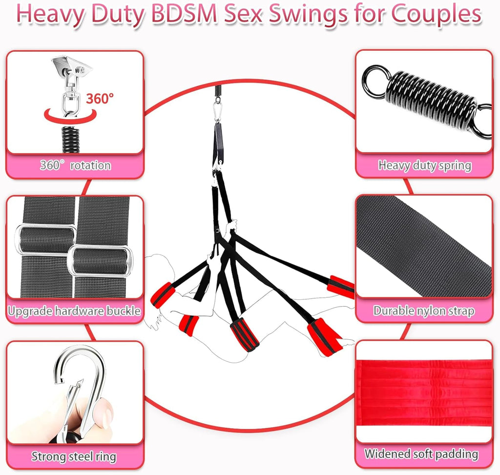 AeroSpin 360° Adjustable Premium Sex Swing