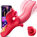 ElyraSwing Tongue Rabbit Vibrator 9 Modes G-Spot Toy