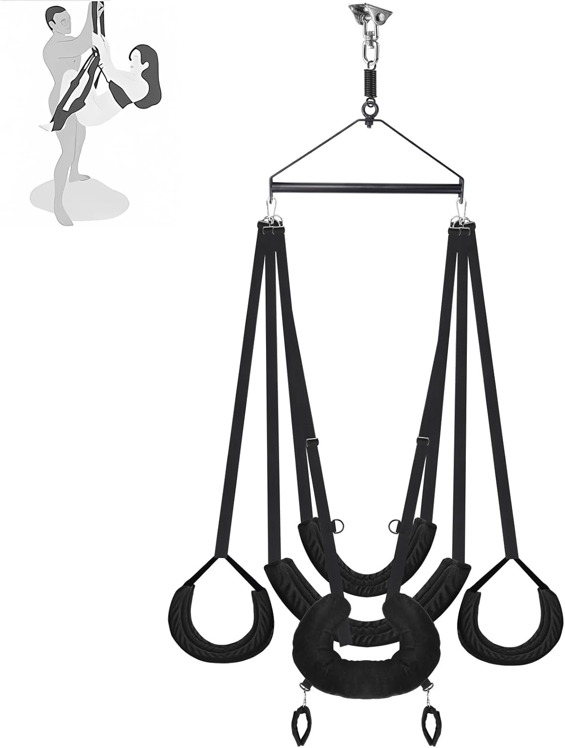 OrbitraX 360° Ceiling Sex Swing Wide Cushion