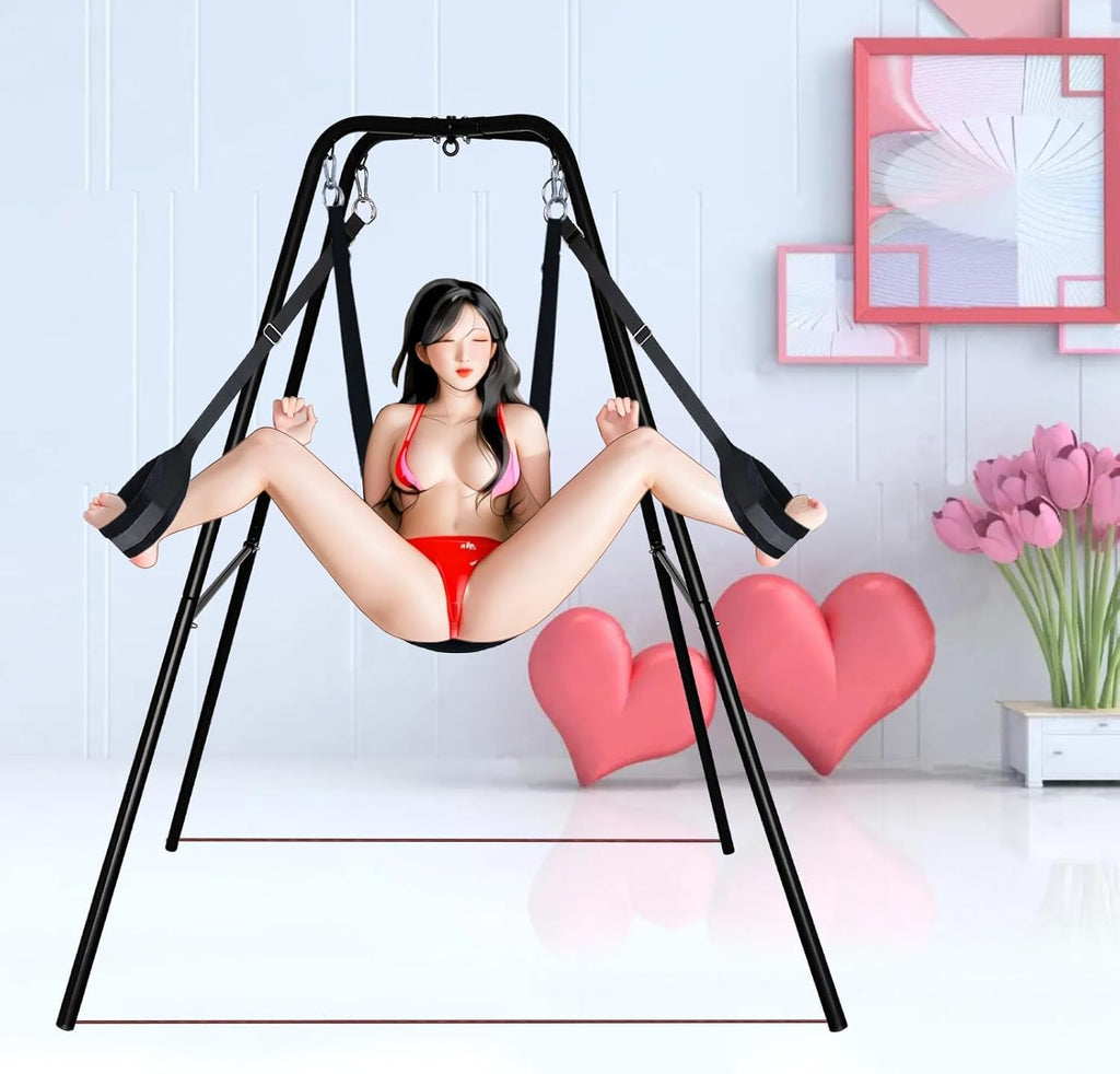 SteelFrame Freestanding Sex Swing Stand 400lb