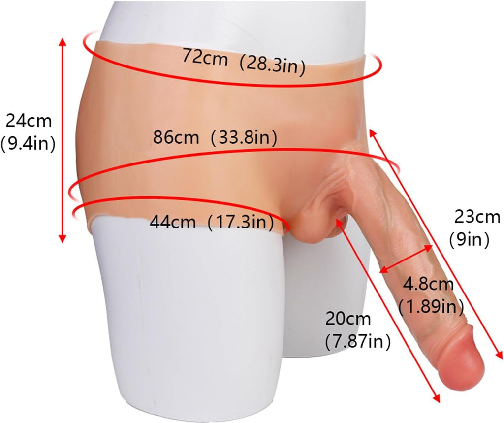 CoreFlex 9 Inch Strapless Silicone Panty Dildo