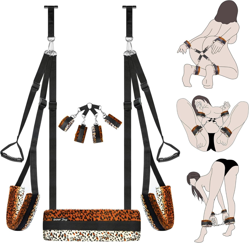 VelarynX Door Sex Swing Adjustable Cushion 330lb