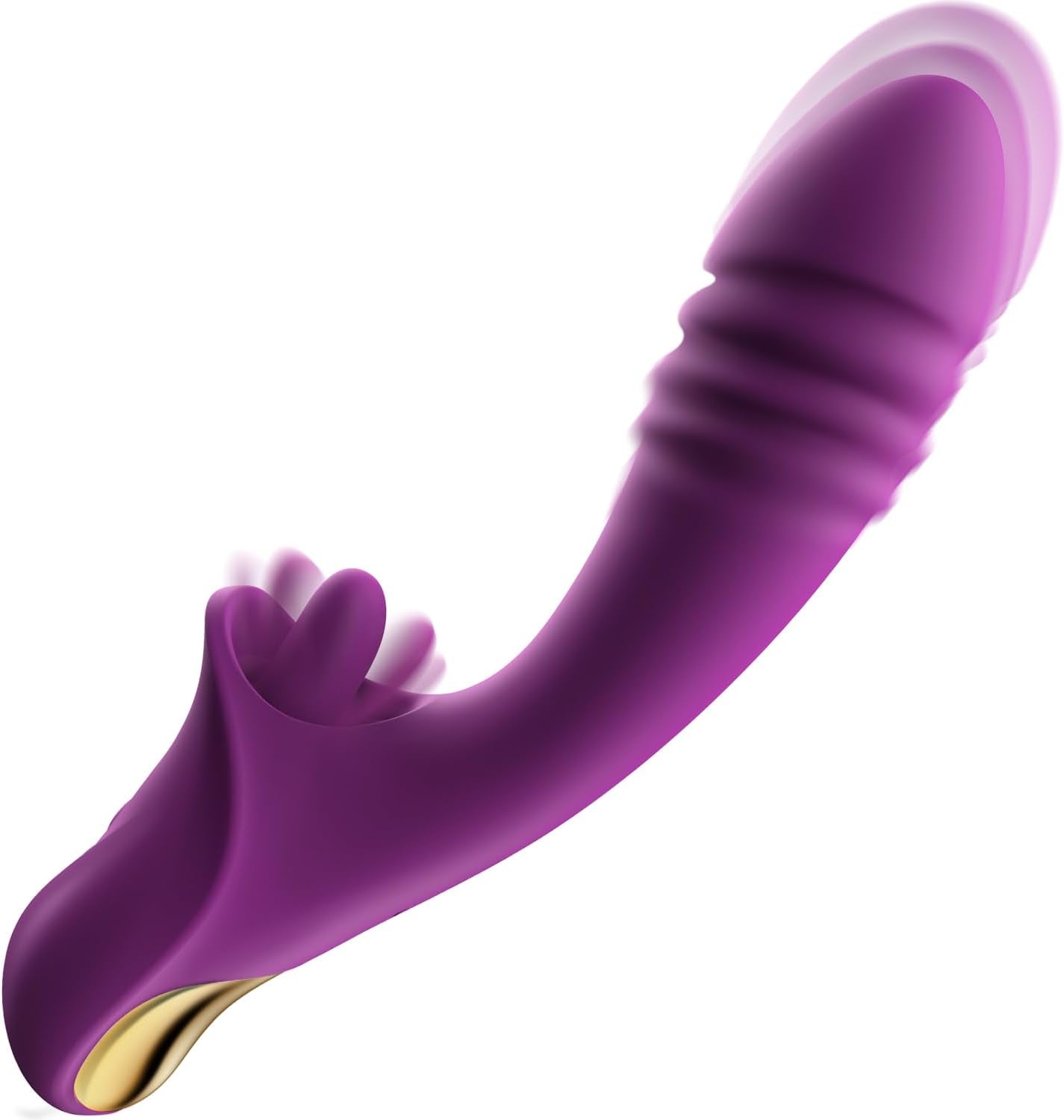 ThermoraSync Heated Thrusting Licking Rabbit Vibrator 5-in-1 G-Spot
