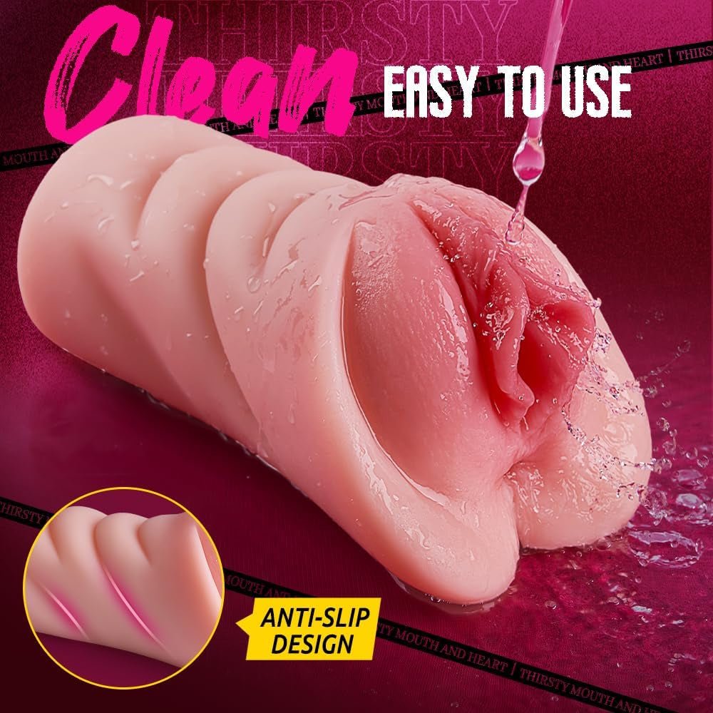 PeachLock 2-in-1 Pocket Pussy Vagina & Anal Stroker