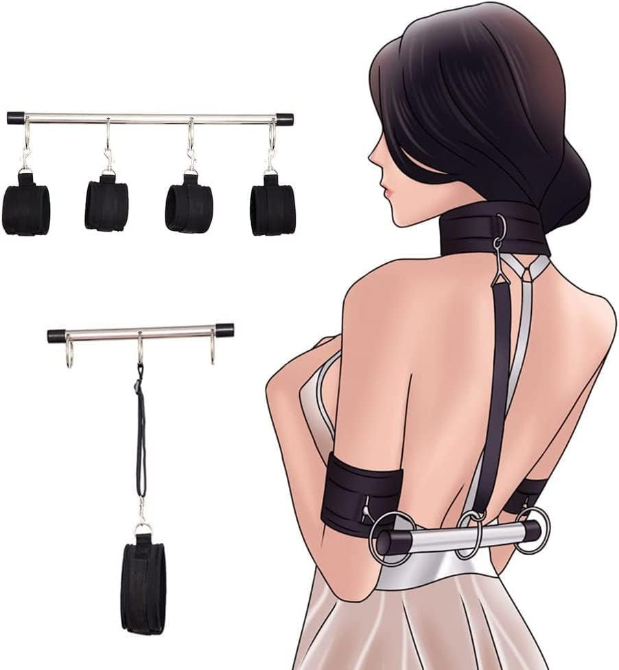 UnderControl Bed Restraint Spreader Bar Kit for Queen & King Beds