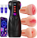 LumiSync AI Sync Pocket Pussy 3 Sleeves App Control Stroker