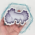 Show Pig with Conchos Freshie Mold
