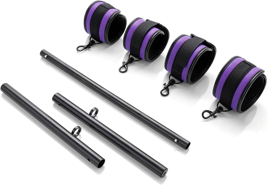 MidnightViolet Black Purple Adjustable Spreader Bar