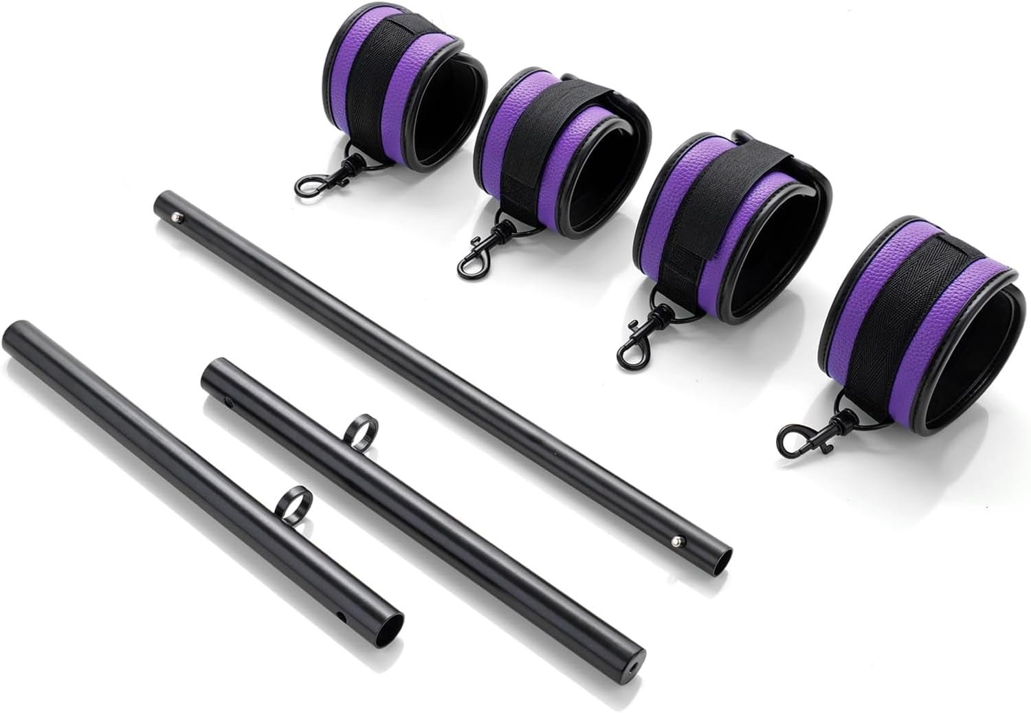 MidnightViolet Black Purple Adjustable Spreader Bar