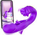CommandRose App Control Rabbit Vibrator 9 Modes Flapping