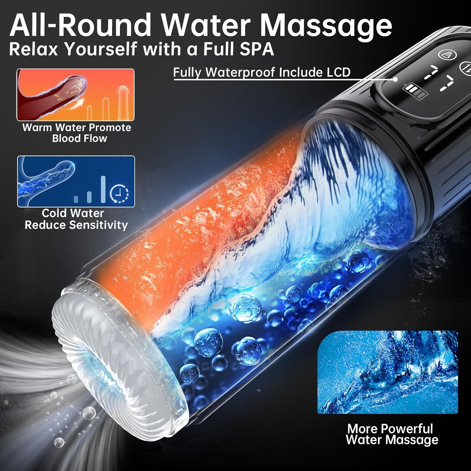 ThryveX AI Male Masturbator Thrust Rotation Suction App