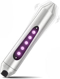 GlowSync LED Bullet Vibrator 10 Modes Waterproof Rechargeable
