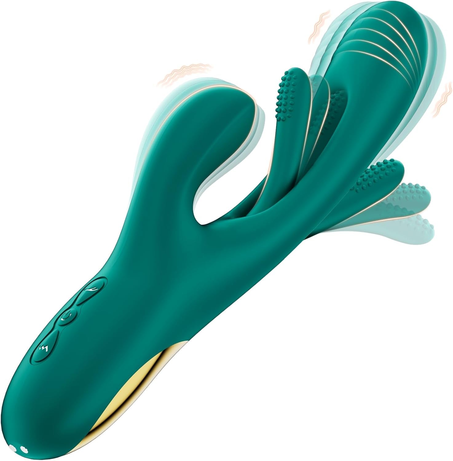 VerdePulse Rabbit Vibrator 14 Modes Flapping Waterproof