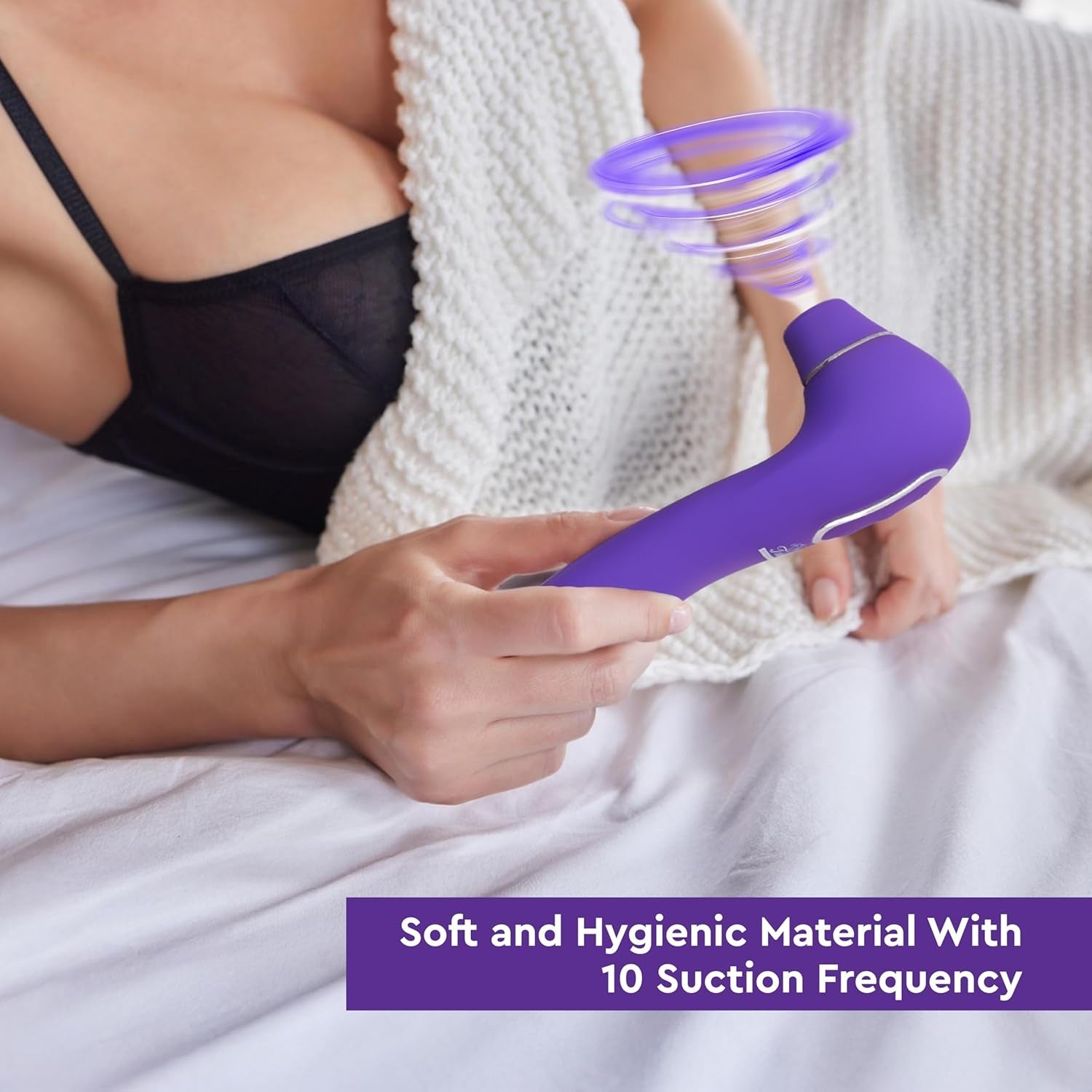 FlexiPulse 2-in-1 Clit Suction Stimulator G-Spot Vibrator Wand