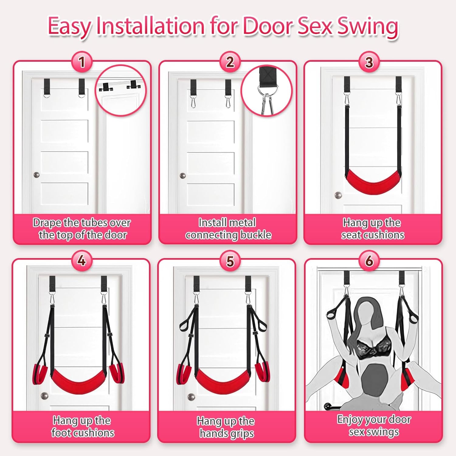 AeroSpin 360° Adjustable Premium Sex Swing