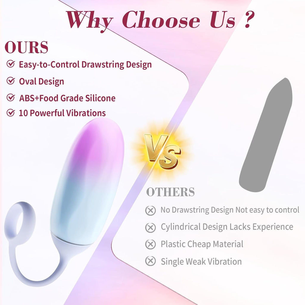 GradientPulse App Remote Vibrating Egg Bullet Waterproof Quiet