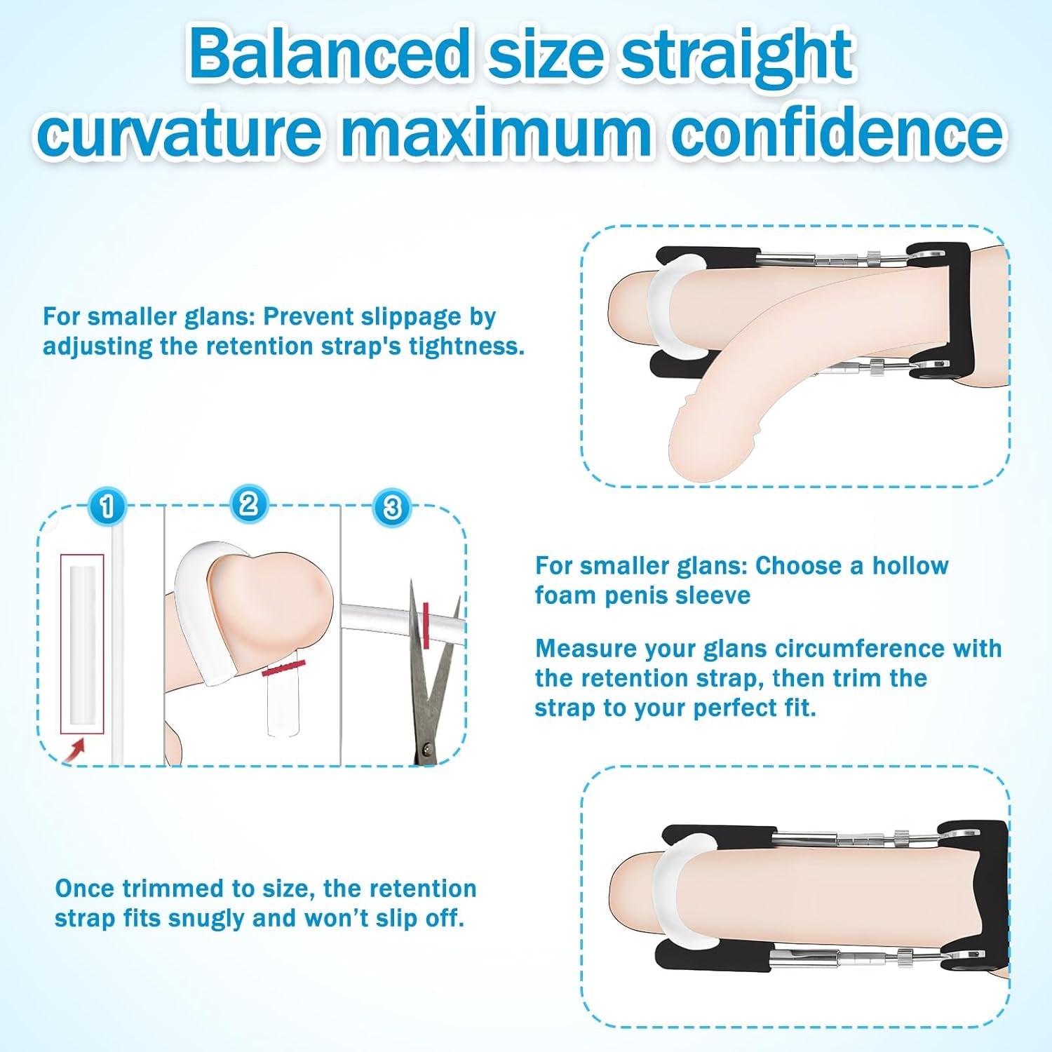 FlexCorePro Penis Extender Adjustable Traction Device