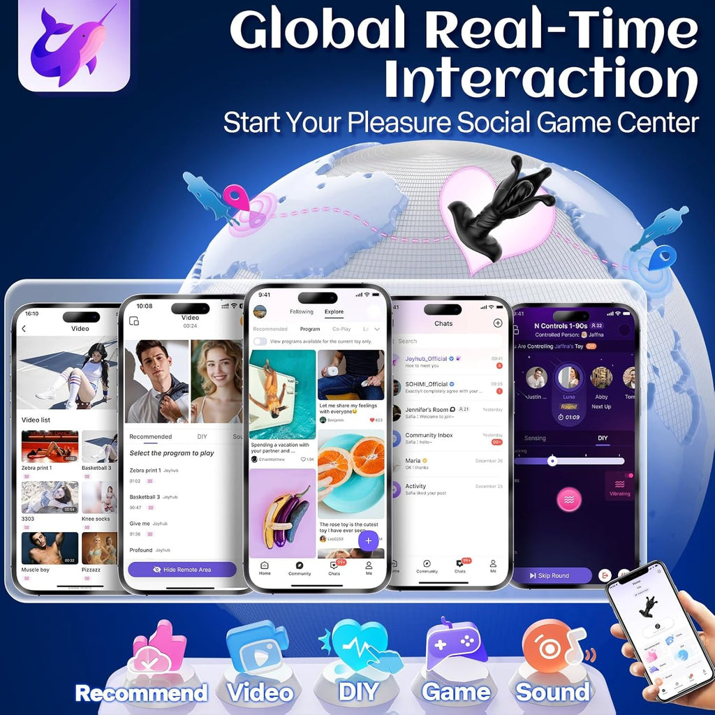EnvirosX AI Prostate Massager Enema Plug App Control