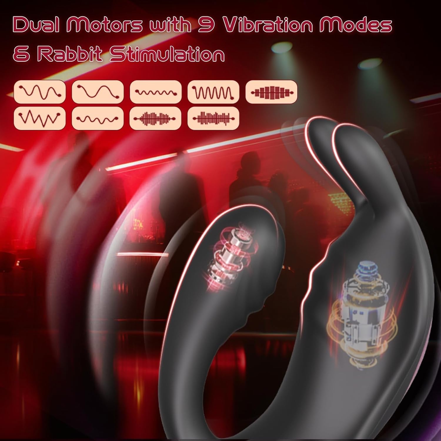 NoirRabbit Rabbit Wearable Couple Vibrator App Control