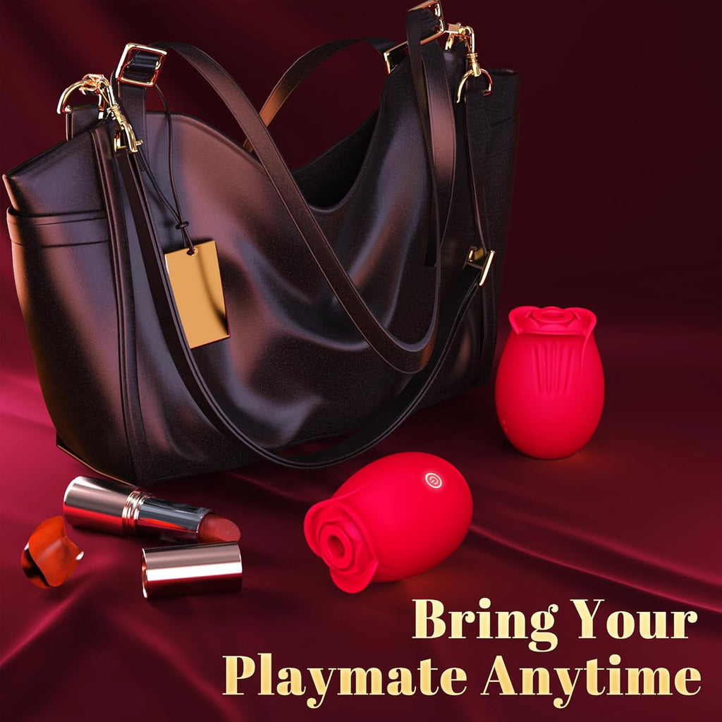 AurevynX Rose Clit Sucker App Control 9 Modes Waterproof