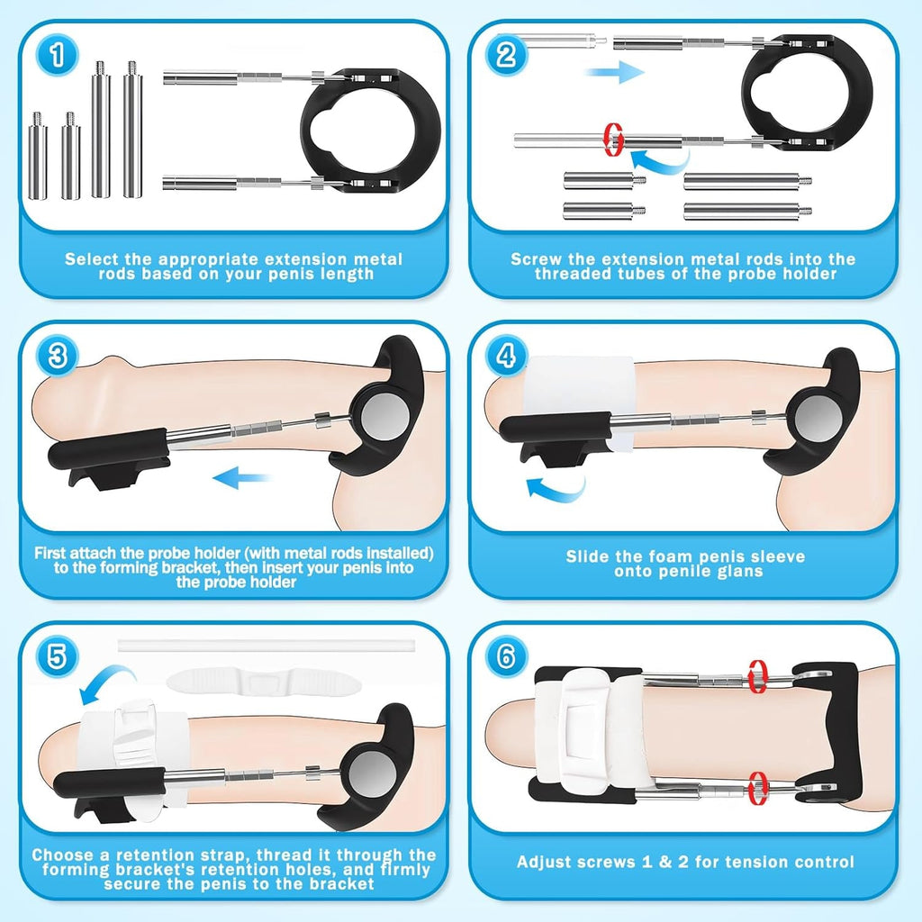 FlexCorePro Penis Extender Adjustable Traction Device