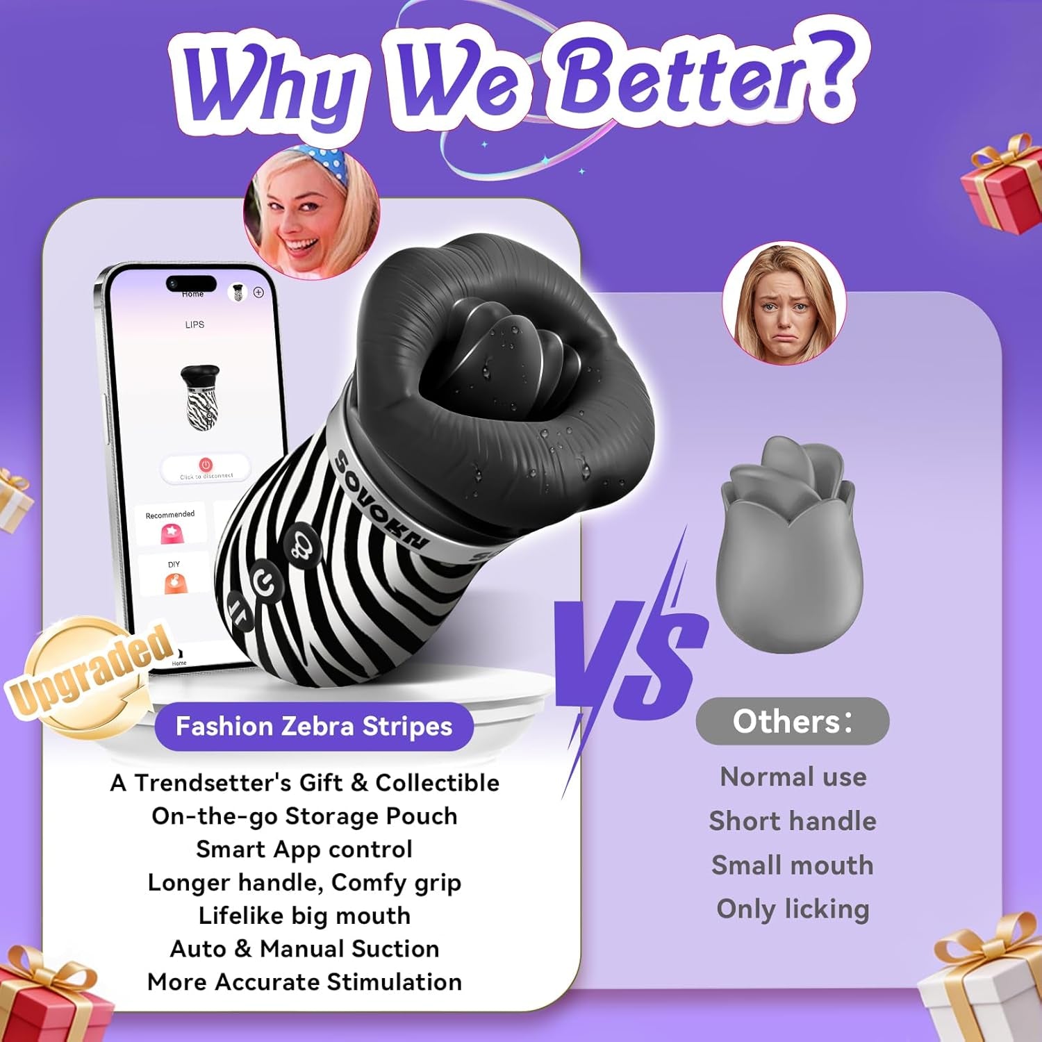 ZenvoraX AI Mouth Wand Clit Sucker App Quiet