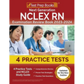 Next Generation NCLEX RN Examination Review Book 2023 - 2024: 4 Practice Tests and NCLEX Study Guide [Updated for the New Outline] - Paperback