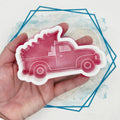 Truck with Tree Freshie Mold
