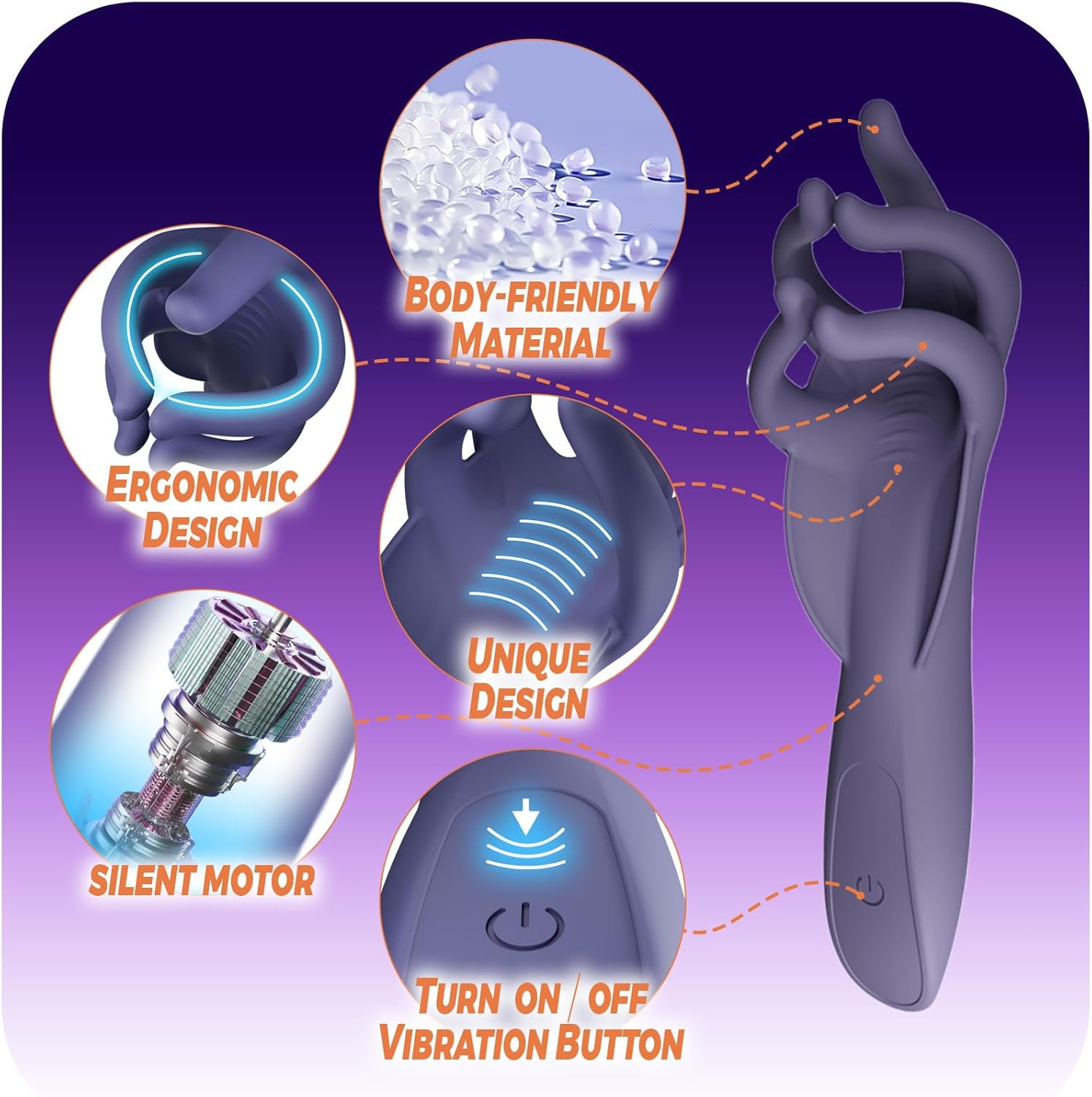ThrobWave Ergonomic Penis Trainer Glans Stimulator