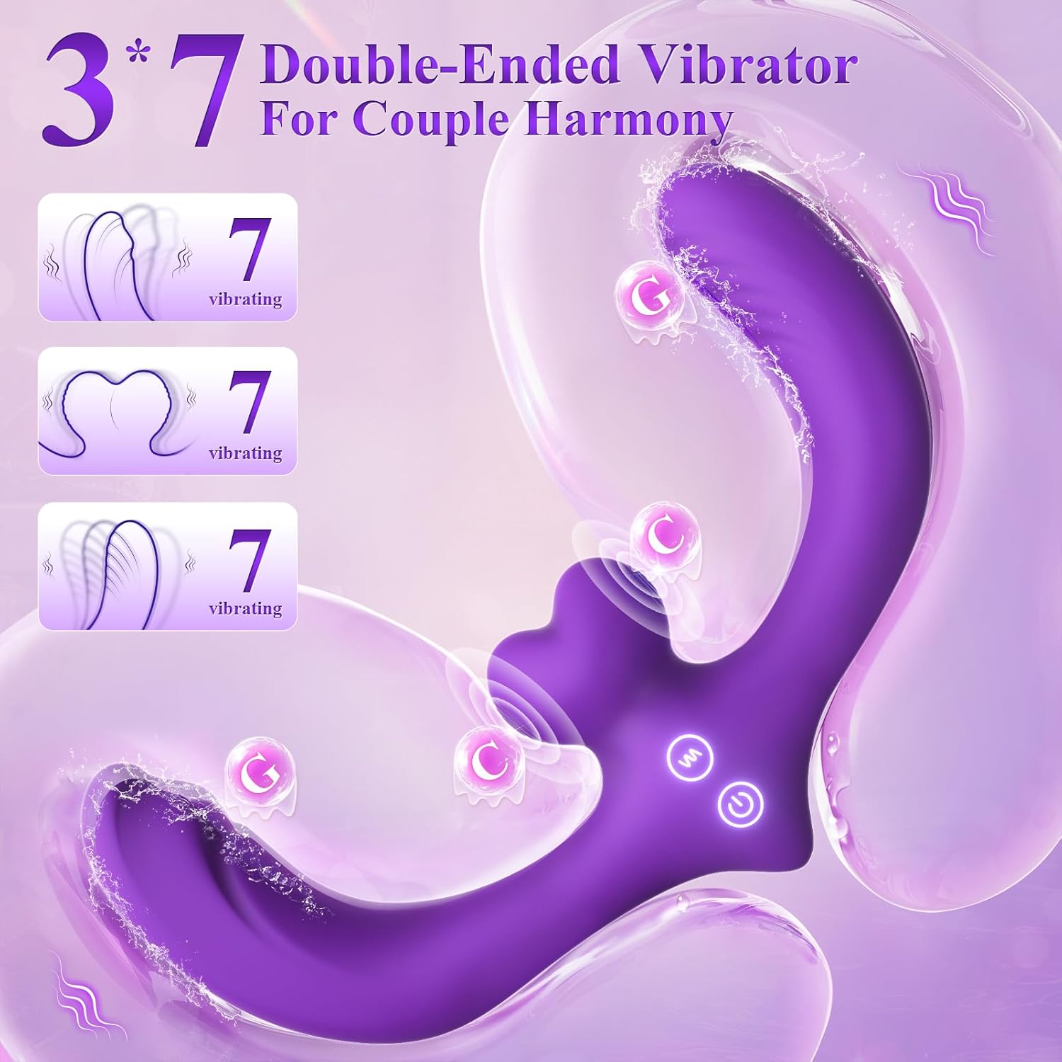 DualVibe Double-Ended Vibrating Dildo