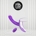 PulsePersona Remote Control Vibrating Strap-On Dildo