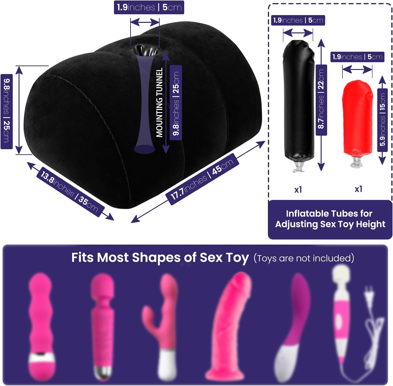 PositionCloud Dildo Mounting Position Sex Pillow