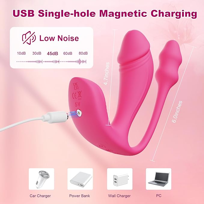 NexusVibe Remote Control Vibrating Anal Plug Dildo
