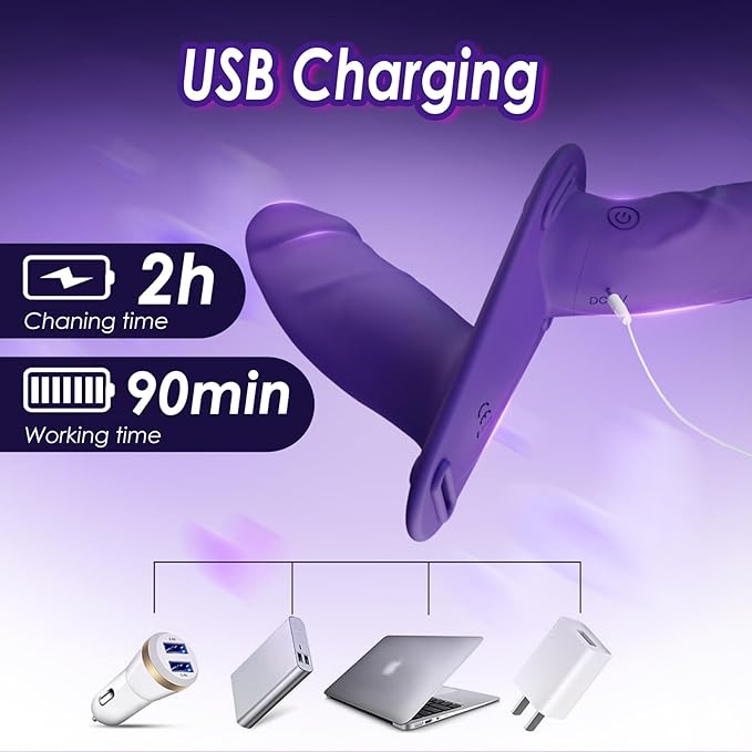 TwinnedTouch Remote Control Double Ended Dildo Vibrator