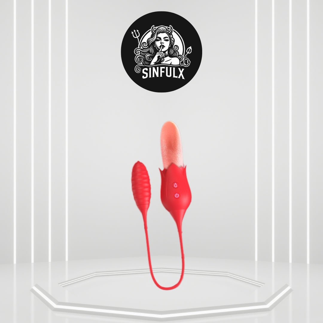 TandemTingle Insert & Lick Double Vibrator