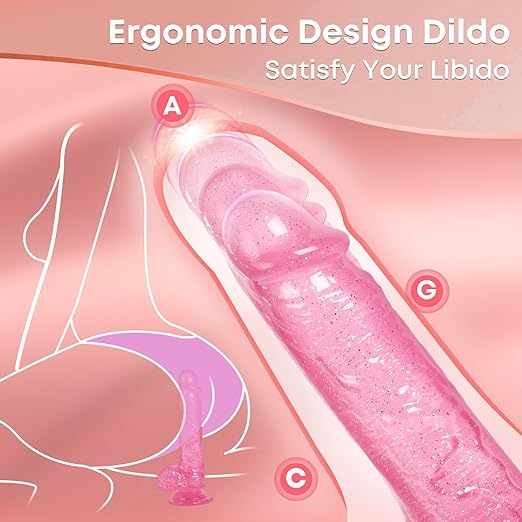 PleasureReach 7.9-Inch Realistic Dildo