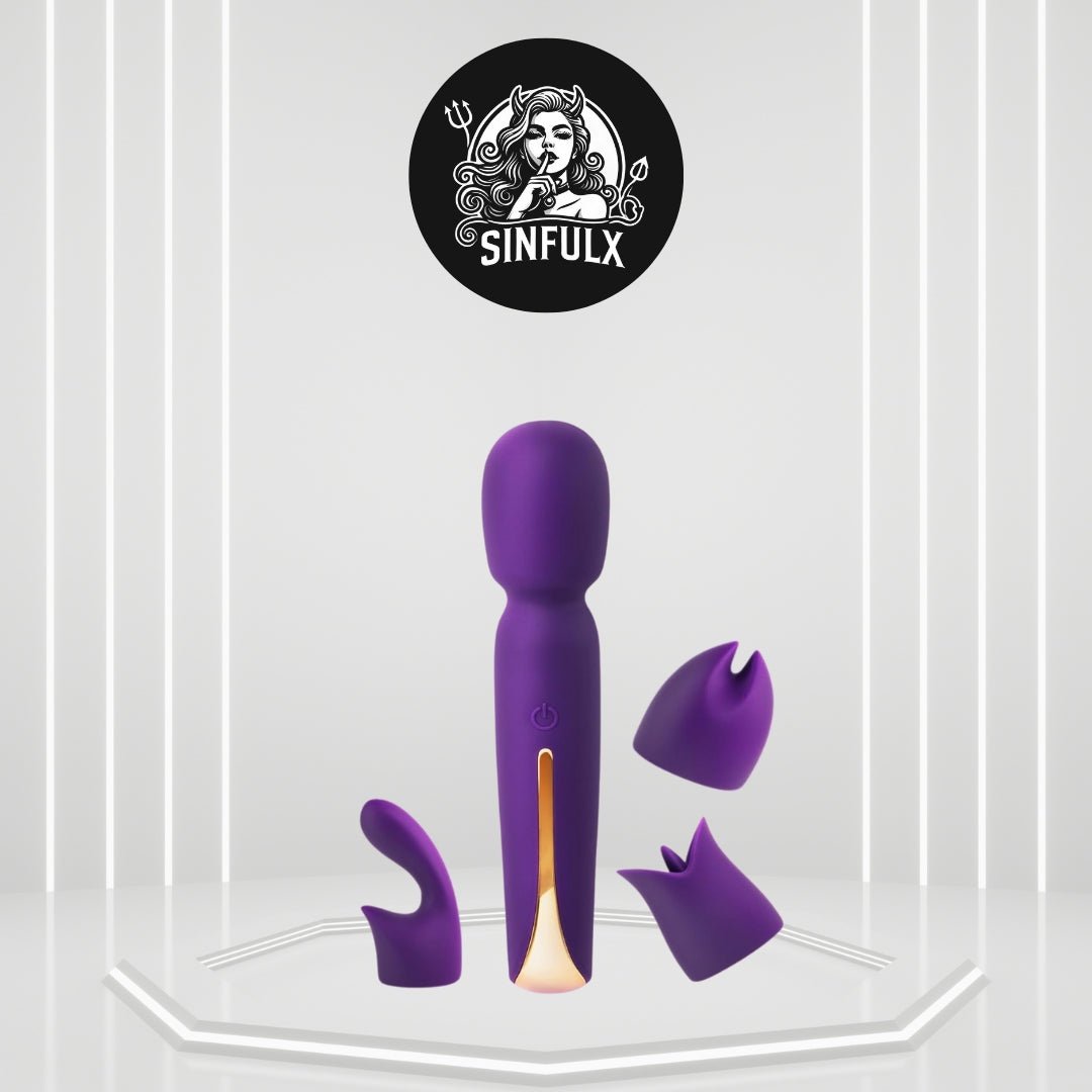 RadiantTide Clitoral Wand Vibrator Kit