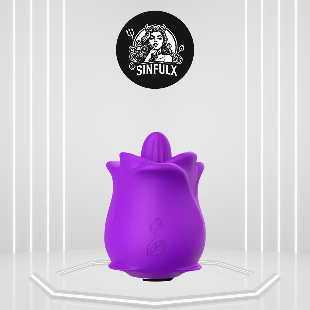 HavenLoom Rose Tongue Licking Vibrator