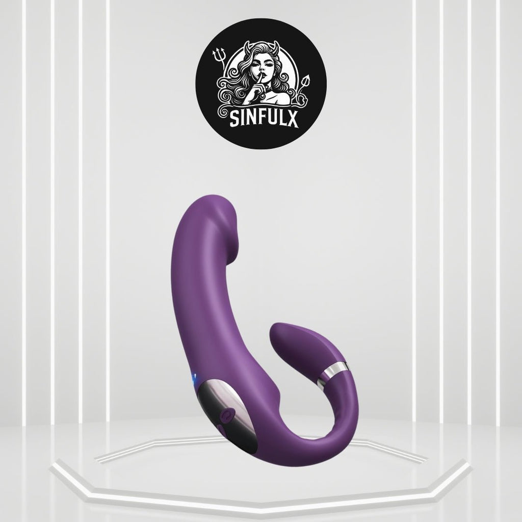 LoomDesire G-Spot Clitoral Stimulation Dildo Vibrator