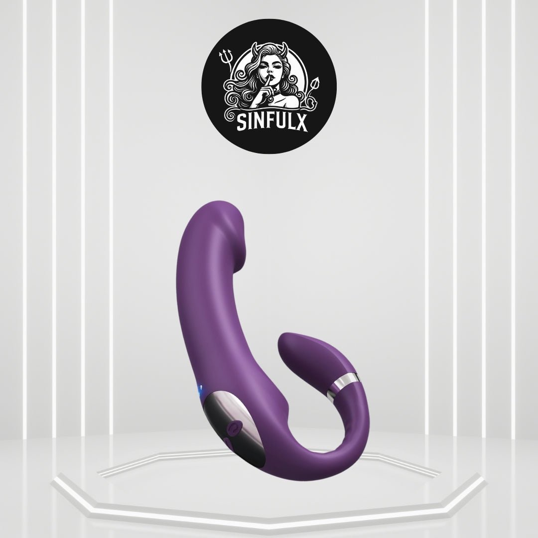 LoomDesire G-Spot Clitoral Stimulation Dildo Vibrator
