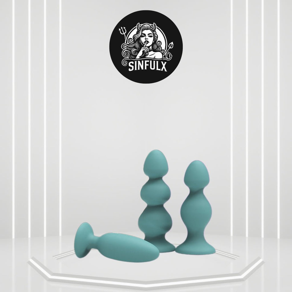 PhantomCharm Weighted Butt Plug Set