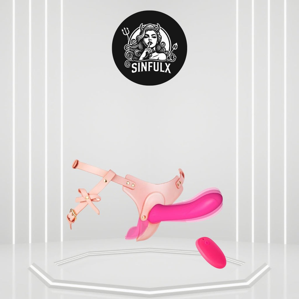 CraveGrip Strap-On Vibrating Dildo